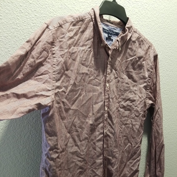 Tommy Hilfiger XL Custom Fit 80s 2 Ply Button Down - Picture 7 of 10